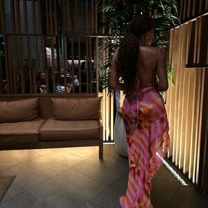 Mango x Siedres Printed Floral Dress